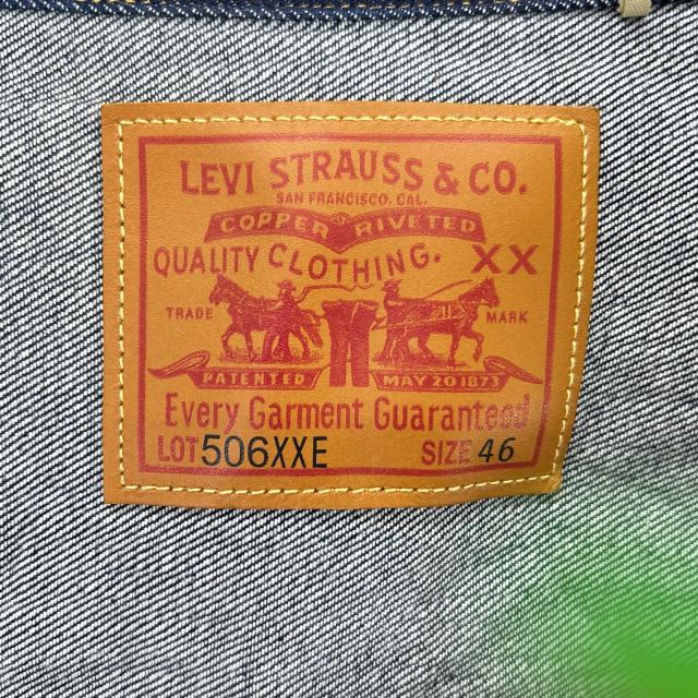 LEVI‘S リーバイス ジャケット 46 インディゴ メンズ_4