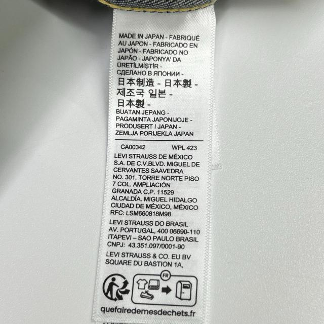 LEVI‘S リーバイス ジャケット 46 インディゴ メンズ_5