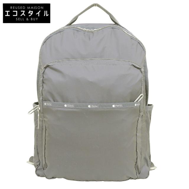 LeSportsac レスポートサック リュック バックパック グレー レディース