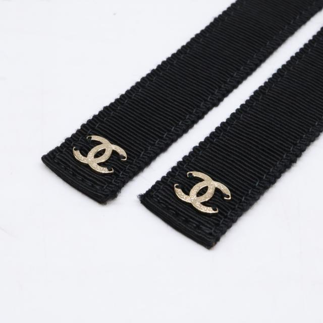CHANEL シャネル ベルト ブラック/ゴールド レディース_2