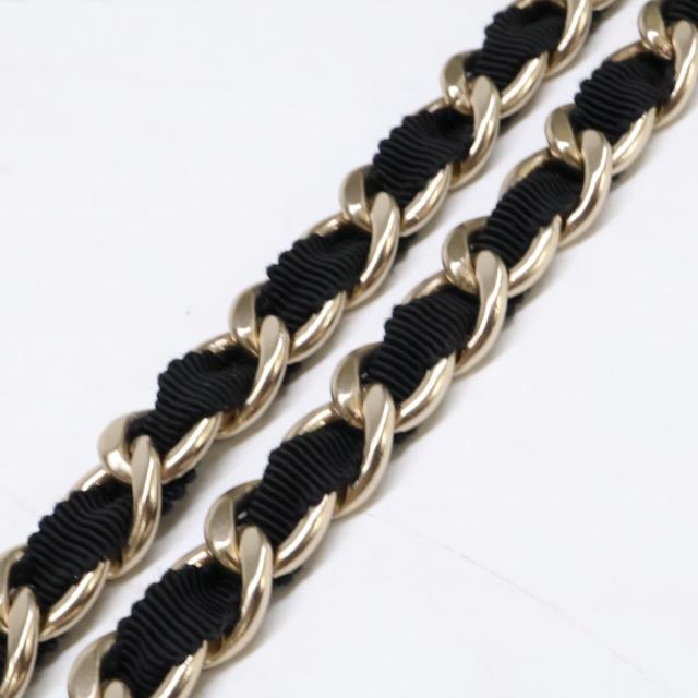 CHANEL シャネル ベルト ブラック/ゴールド レディース_3