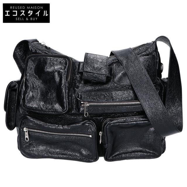 BALENCIAGA バレンシアガ ショルダーバッグ ブラック メンズ