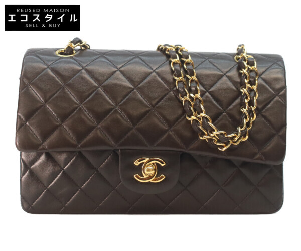 CHANEL シャネル ショルダーバッグ ブラック/ゴールド金具 レディース
