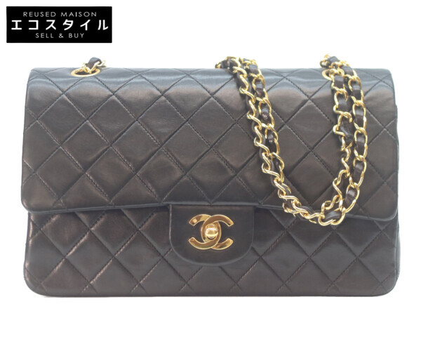 CHANEL シャネル ショルダーバッグ ブラック/ゴールド金具 レディース