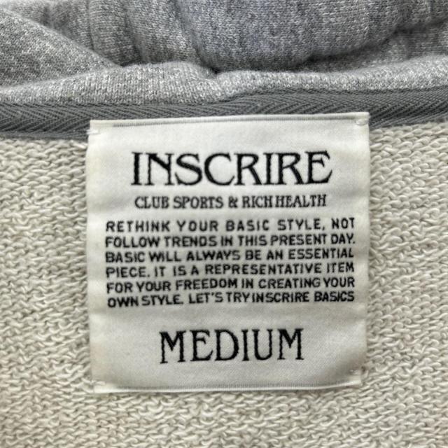 INSCRIRE アンスクリア ワンピース M グレー レディース_3