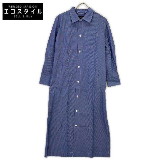 A.P.C. アーペーセー ワンピース 36 ブルー レディース
