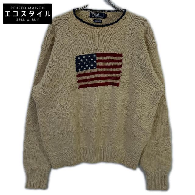 POLO RALPH LAUREN ポロ ラルフローレン トップス L アイボリー メンズ