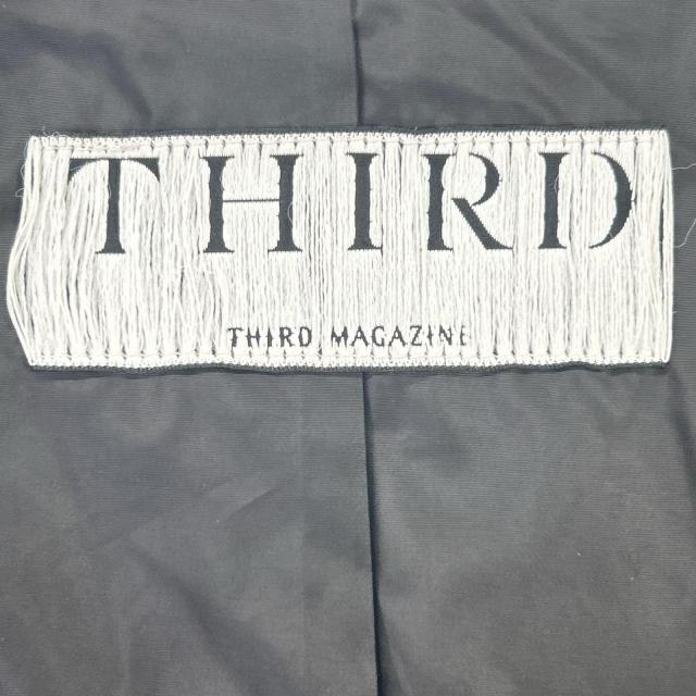 THIRD MAGAZINE サードマガジン コート 9 ブラック レディース_4