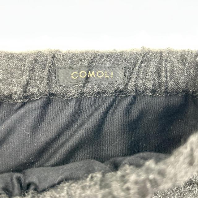 COMOLI コモリ ボトムス 2 チャコール メンズ_3