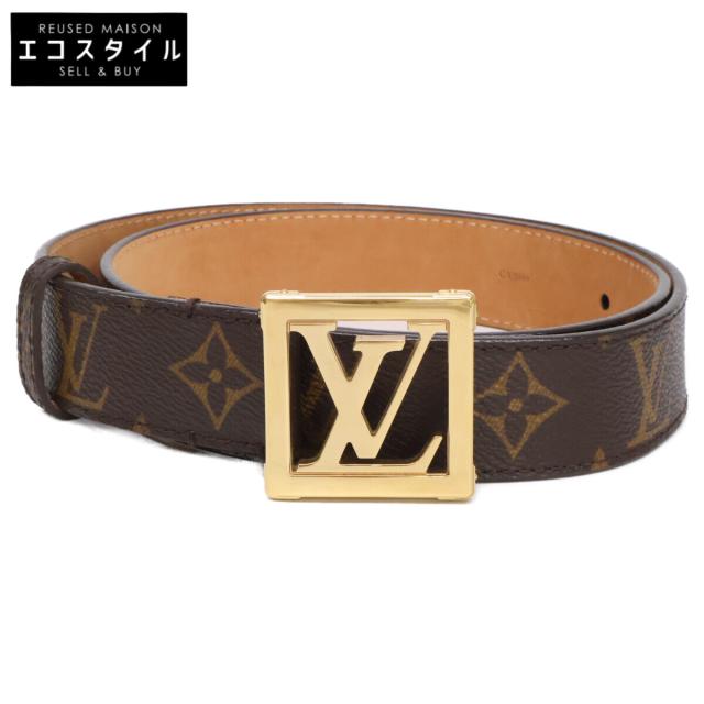 LOUIS VUITTON ルイヴィトン ベルト 80/32 モノグラムキャンバス メンズ
