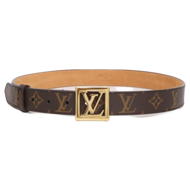 LOUIS VUITTON ルイヴィトン ベルト 80/32 モノグラムキャンバス メンズ_2