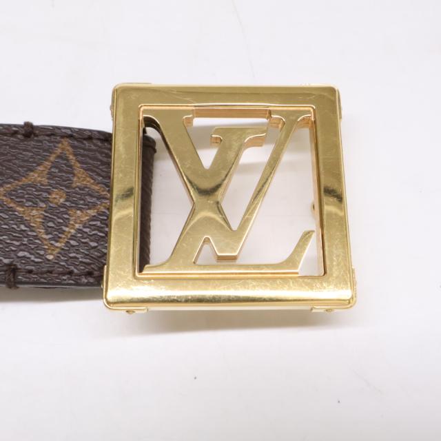 LOUIS VUITTON ルイヴィトン ベルト 80/32 モノグラムキャンバス メンズ_4