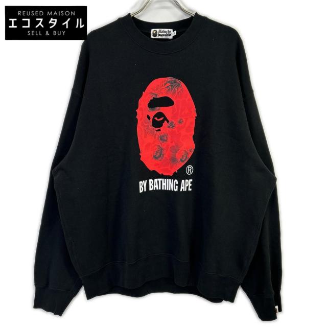 A BATHING APE アベイシングエイプ トップス XL ブラック メンズ