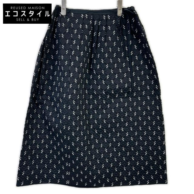 DRAWER ドゥロワー スカート 36 ブラック レディース