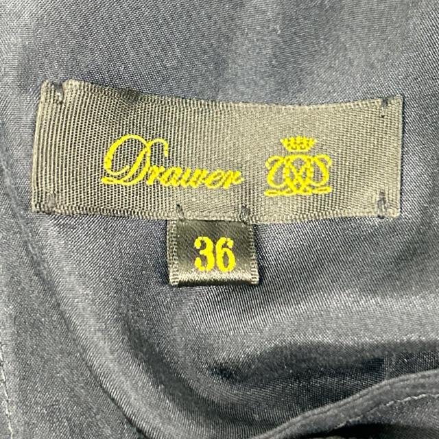 DRAWER ドゥロワー スカート 36 ブラック レディース_3