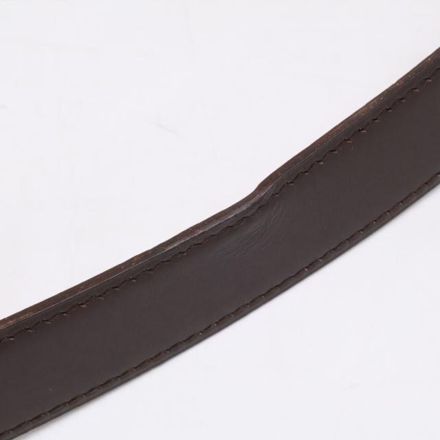 HERMES エルメス ベルト 90 ダークブラウン メンズ_10
