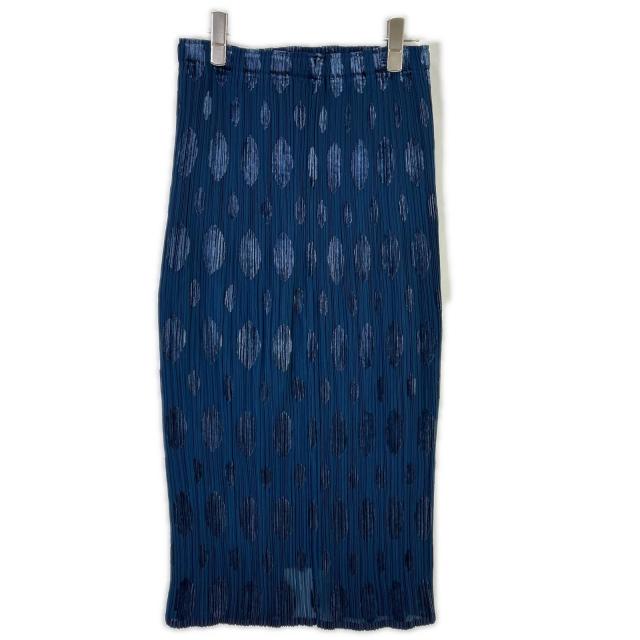 ISSEY MIYAKE FETE イッセイミヤケフェット スカート 01 ブルー レディース_1