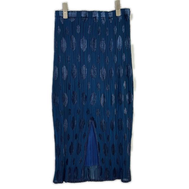 ISSEY MIYAKE FETE イッセイミヤケフェット スカート 01 ブルー レディース_2