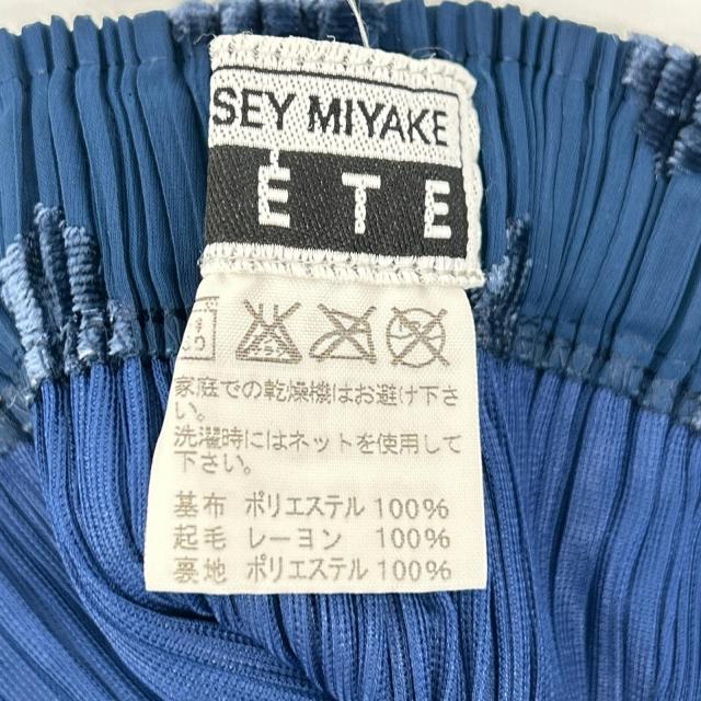 ISSEY MIYAKE FETE イッセイミヤケフェット スカート 01 ブルー レディース_3