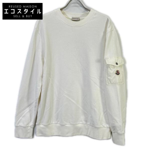 MONCLER モンクレール トップス XL ホワイト メンズ