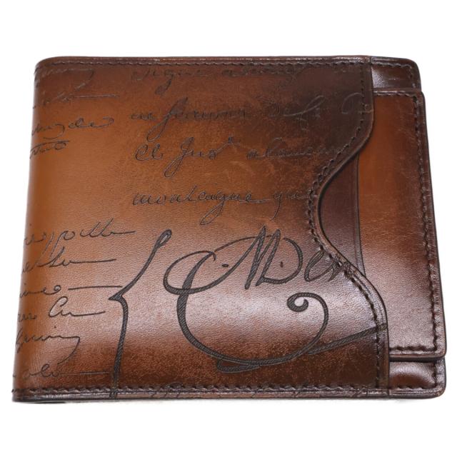 berluti ベルルッティ 二つ折り財布（小銭入れなし） cacao メンズ_1