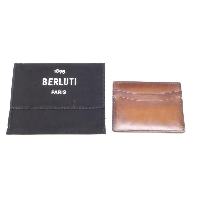 berluti ベルルッティ 二つ折り財布（小銭入れなし） cacao メンズ_11