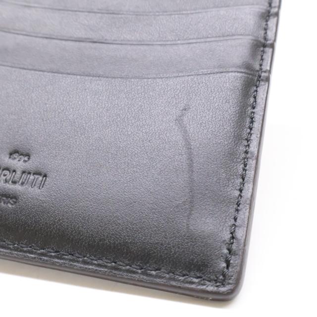 berluti ベルルッティ 二つ折り財布（小銭入れなし） cacao メンズ_9