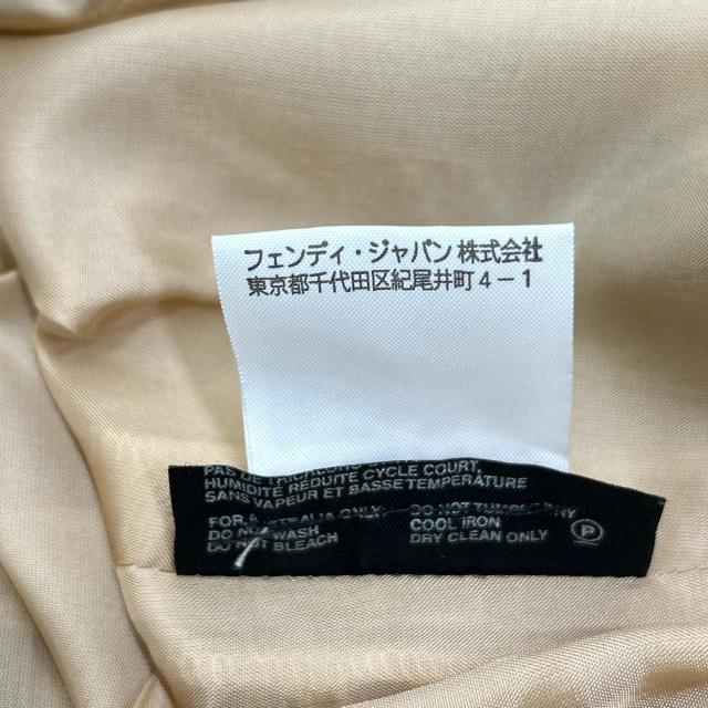FENDI フェンディ スカート 42 ベージュ レディース_7