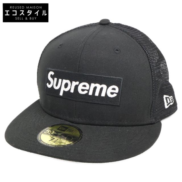 Supreme シュプリーム 帽子 7 3/4 61.5cm ブラック メンズ