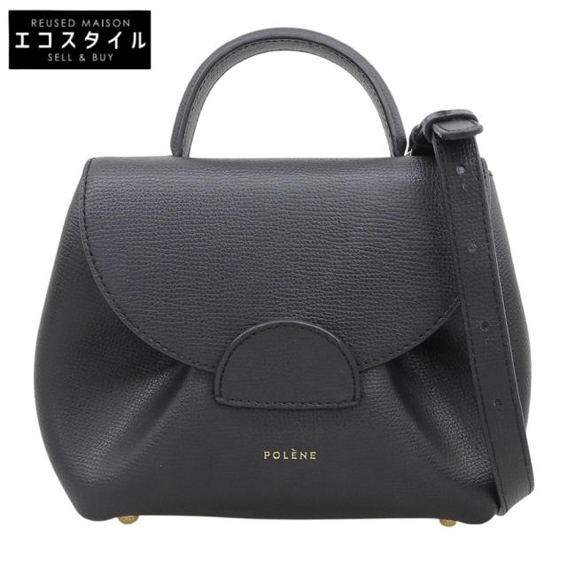 POLENE ポレーヌ ハンドバッグ ブラック レディース