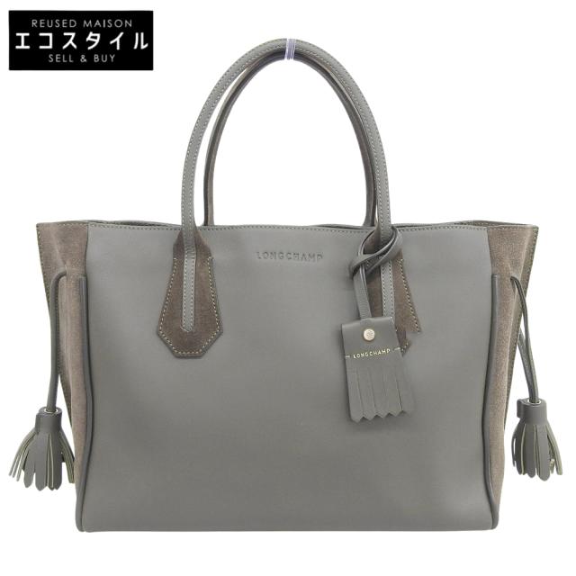 Longchamp ロンシャン トートバッグ ブラウン レディース