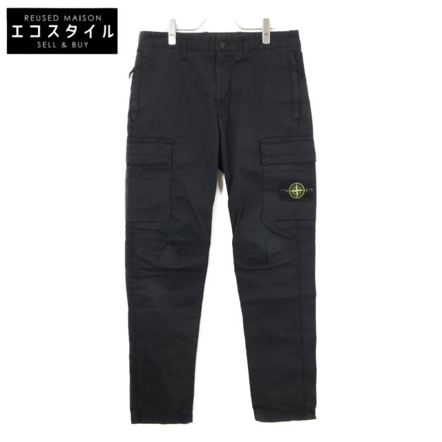 STONE ISLAND ストーンアイランド ボトムス 31 ブラック メンズ