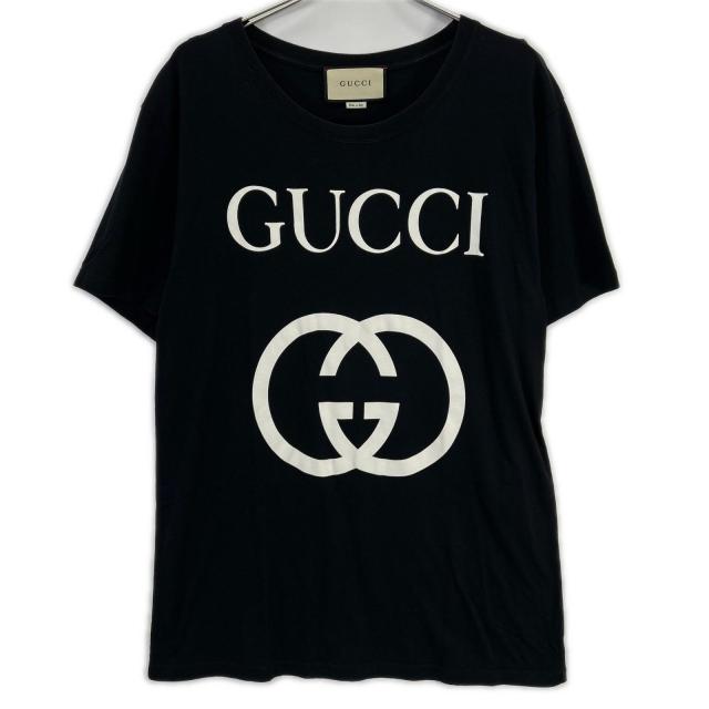 GUCCI グッチ トップス M ブラック メンズ_1