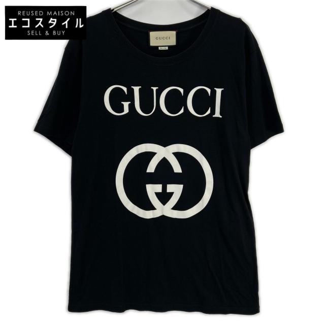 GUCCI グッチ トップス M ブラック メンズ