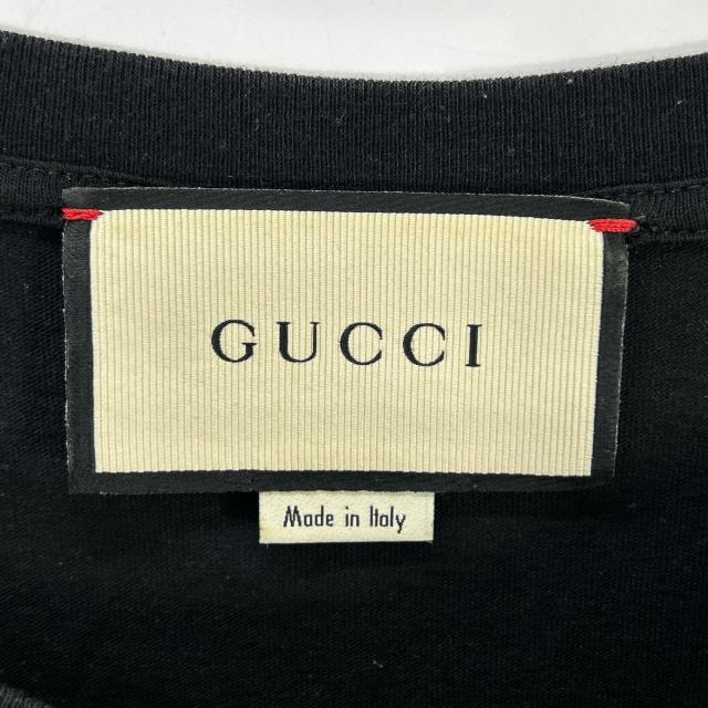 GUCCI グッチ トップス M ブラック メンズ_3