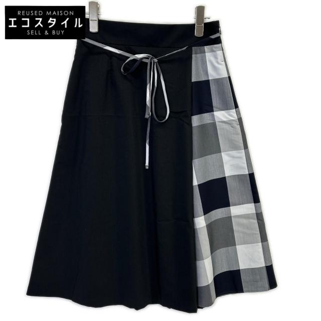 BLUE LABEL CRESTBRIDGE ブルーレーベルクレストブリッジ スカート 36 ブラック レディース