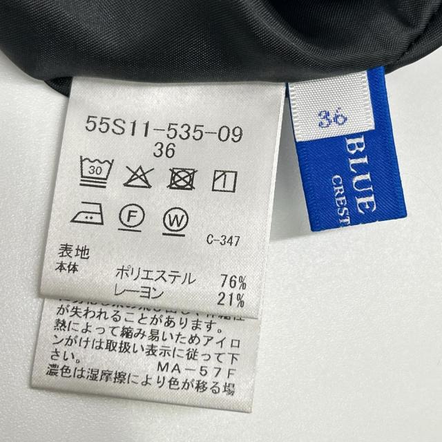 BLUE LABEL CRESTBRIDGE ブルーレーベルクレストブリッジ スカート 36 ブラック レディース_3