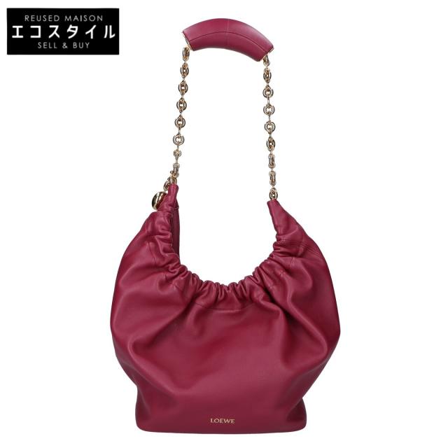 LOEWE ロエベ ハンドバッグ - ダークバーガンディ レディース