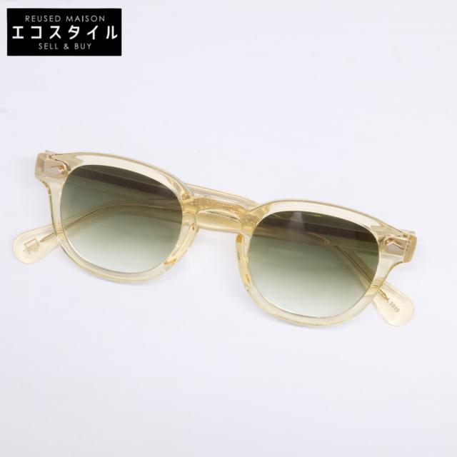 MOSCOT モスコット サングラス 46□24-145 クリアイエロー メンズ