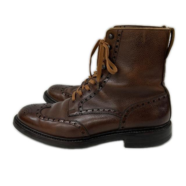 Crockett&Jones クロケット＆ジョーンズ シューズ 8 1/2 ブラウン メンズ_2