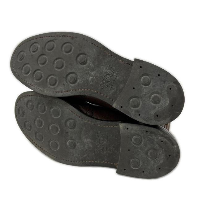 Crockett&Jones クロケット＆ジョーンズ シューズ 8 1/2 ブラウン メンズ_6
