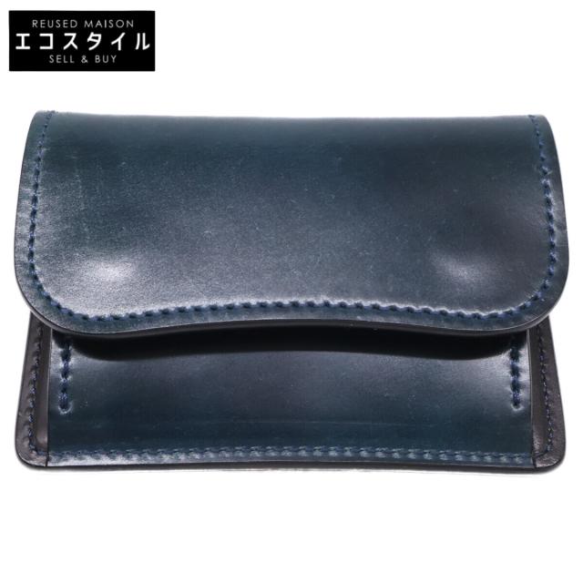 WILDSWANS ワイルドスワンズ コインケース インテンスブルー/ブラック メンズ