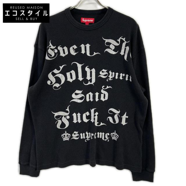Supreme シュプリーム トップス L ブラック メンズ