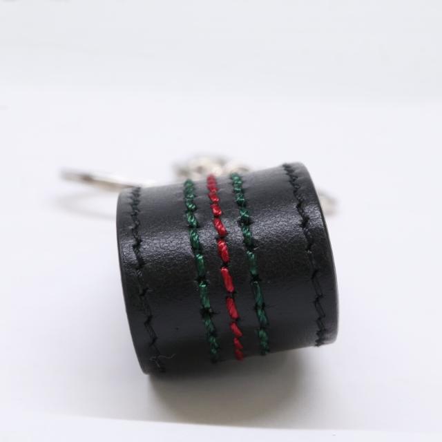 GUCCI グッチ キーホルダー ブラック メンズ_5