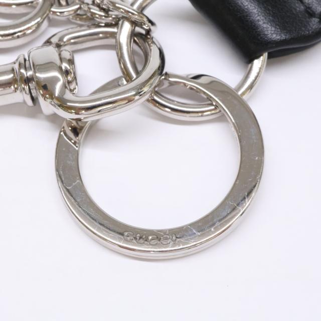 GUCCI グッチ キーホルダー ブラック メンズ_7