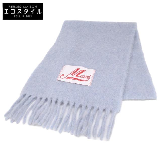 MARNI マルニ ストール ライトブルー レディース