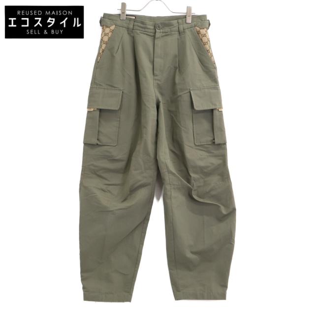 GUCCI グッチ ボトムス 46 カーキ メンズ