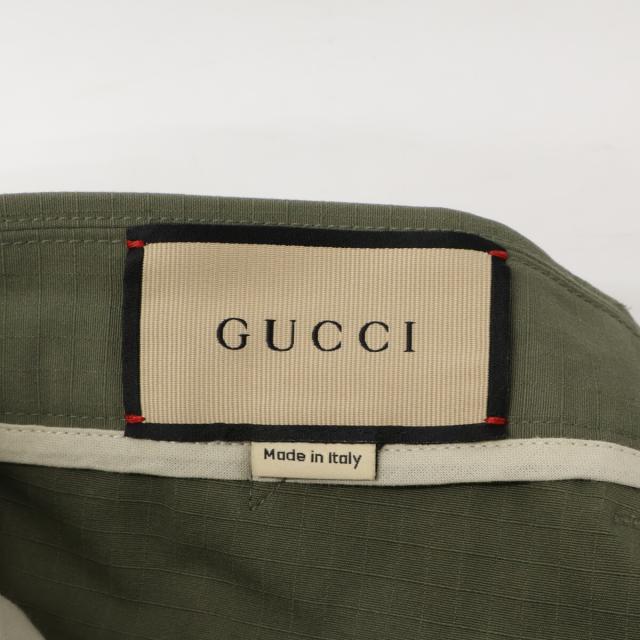 GUCCI グッチ ボトムス 46 カーキ メンズ_4