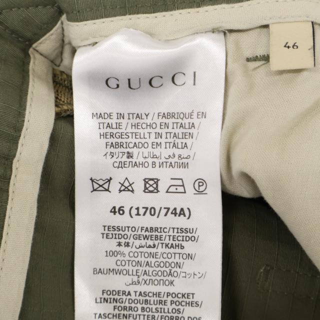 GUCCI グッチ ボトムス 46 カーキ メンズ_5