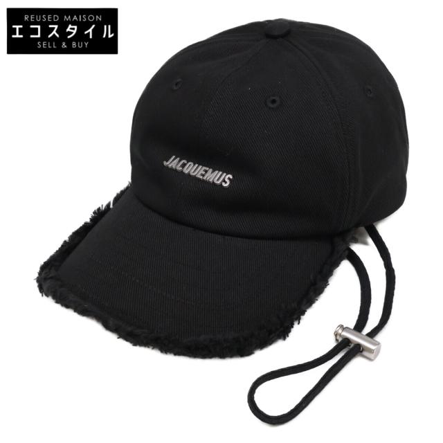 JACQUEMUS ジャックムス 帽子 60 ブラック メンズ